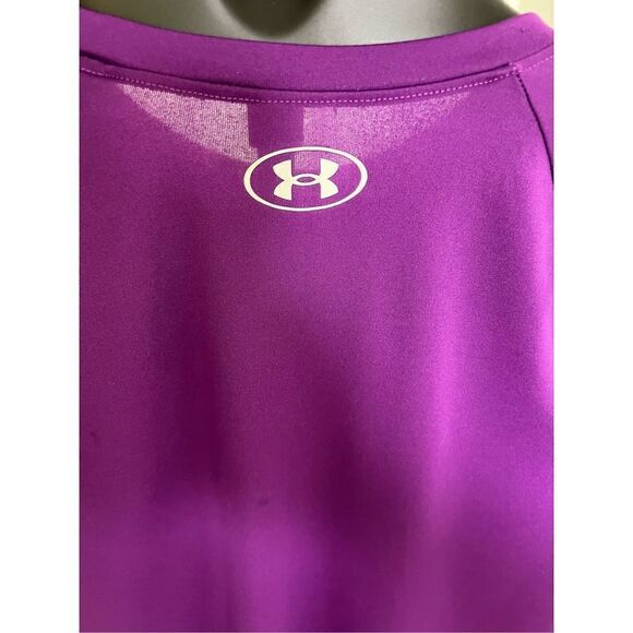Under Armour T-Shirt Boys YXL Purple - Picture 4 of 6